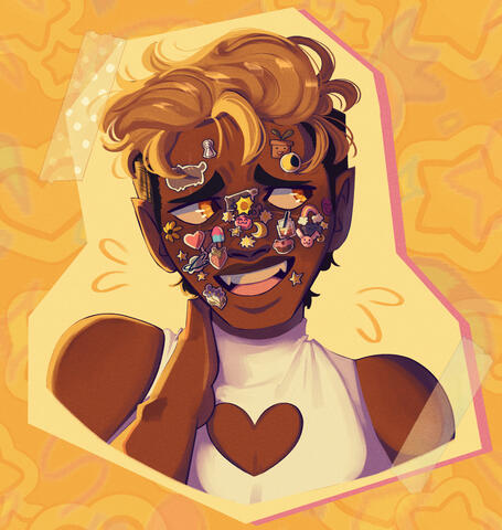 Commission for @/oasisofgalaxies on tumblr